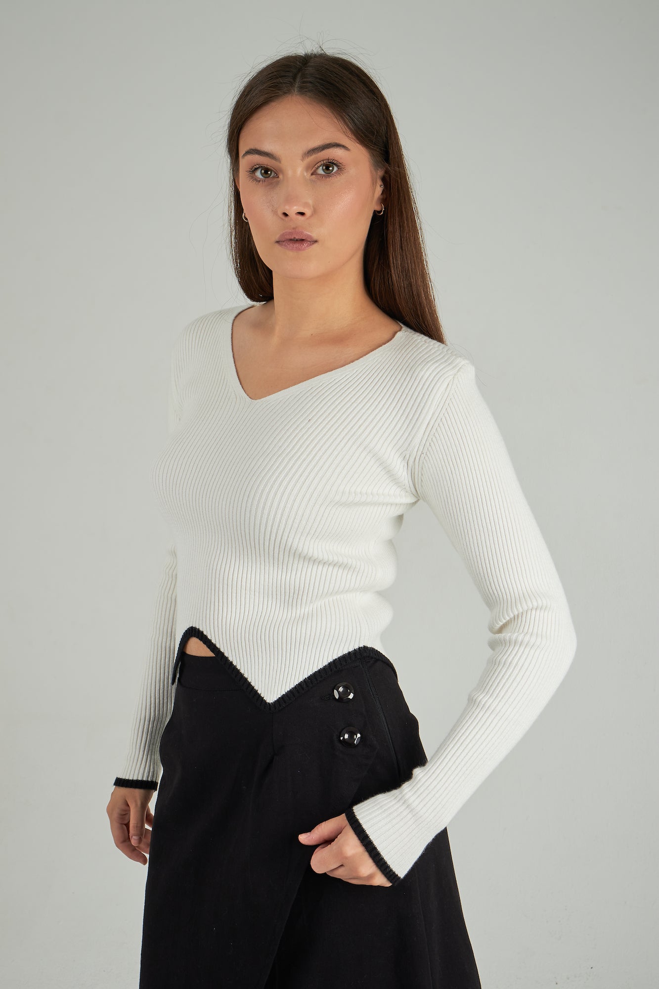 Zigzag top