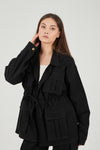 Army jacket in black