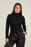Halfway top in black
