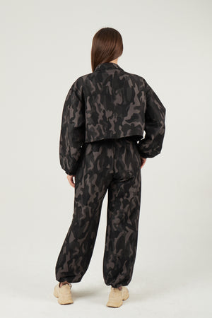 Soldier jacket in black