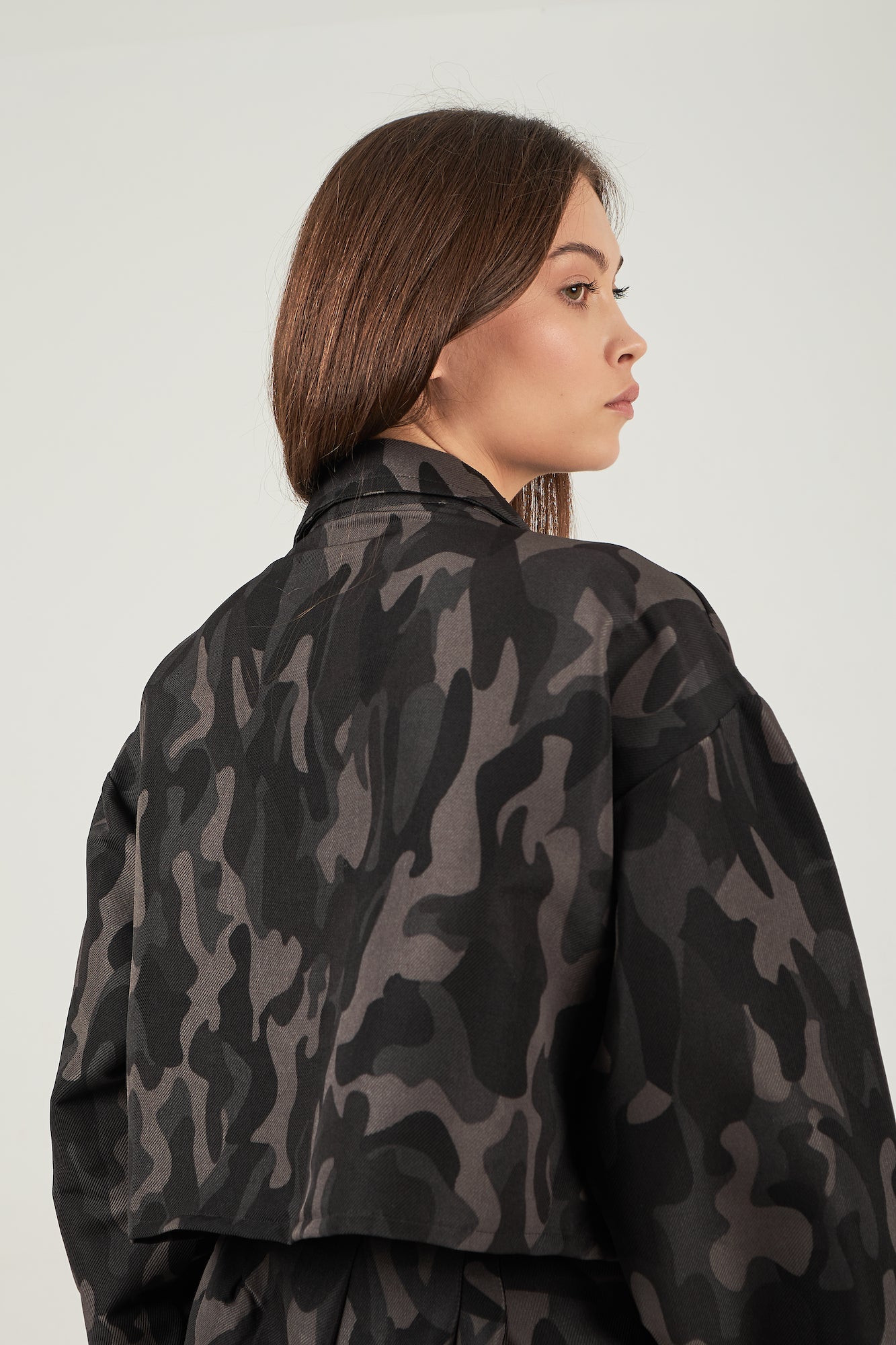 Soldier jacket in black