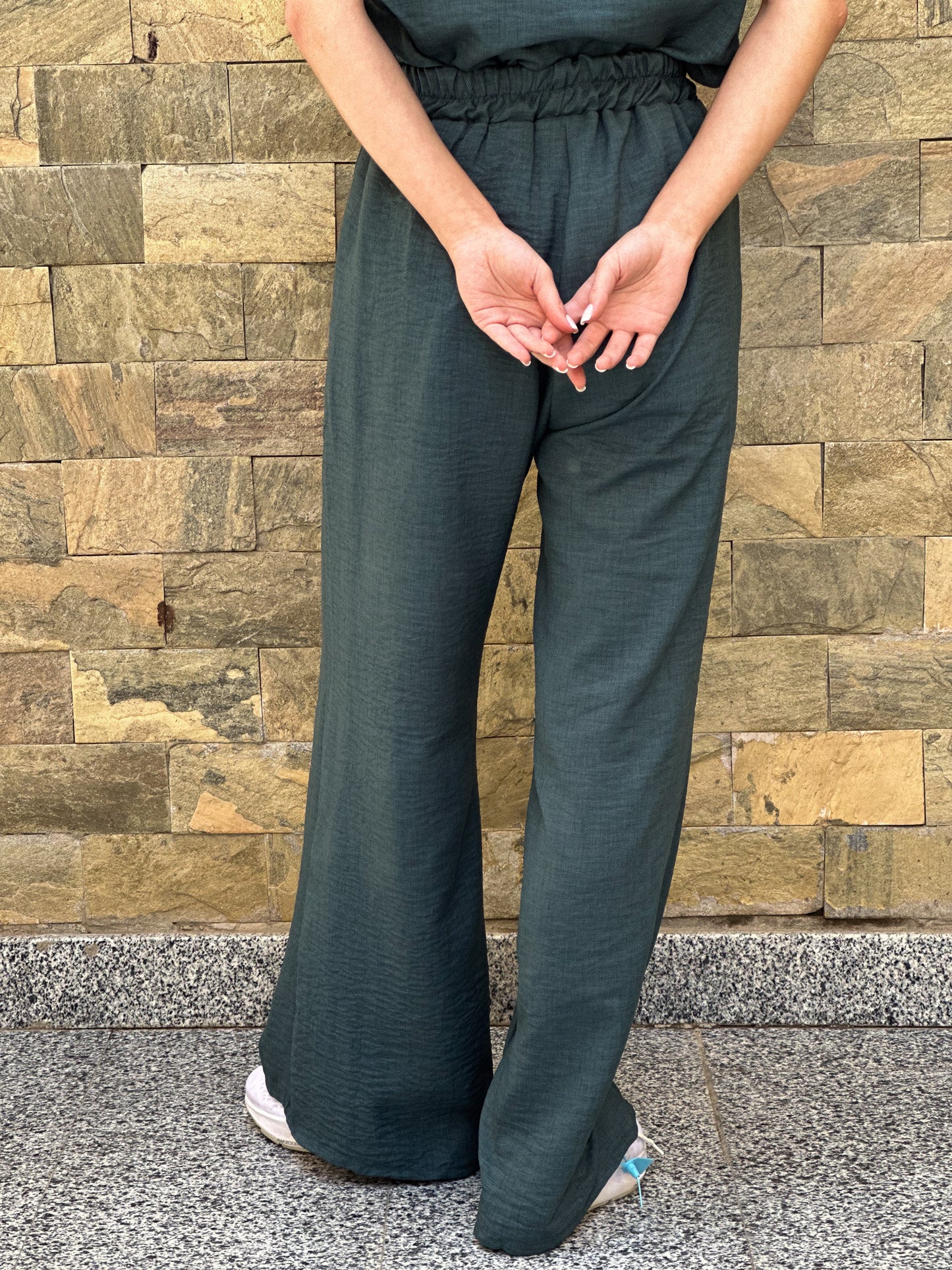 Tangled pants in blue