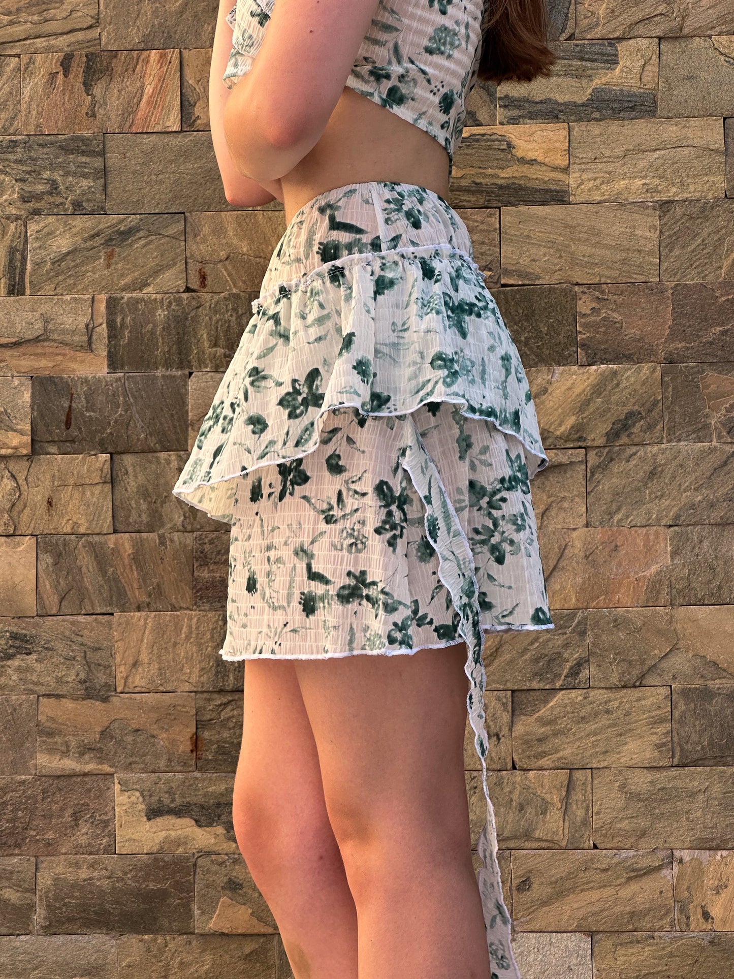 Sandy skirt in green