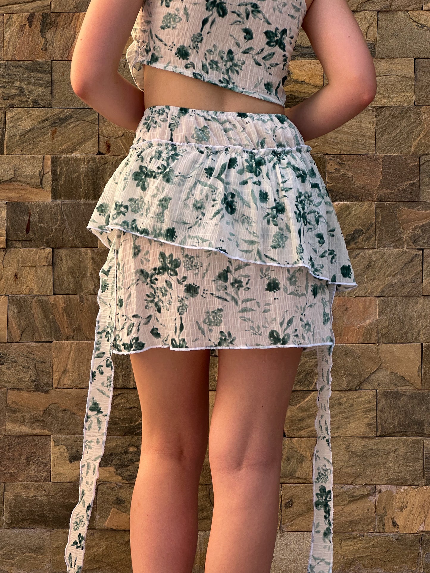 Sandy skirt in green