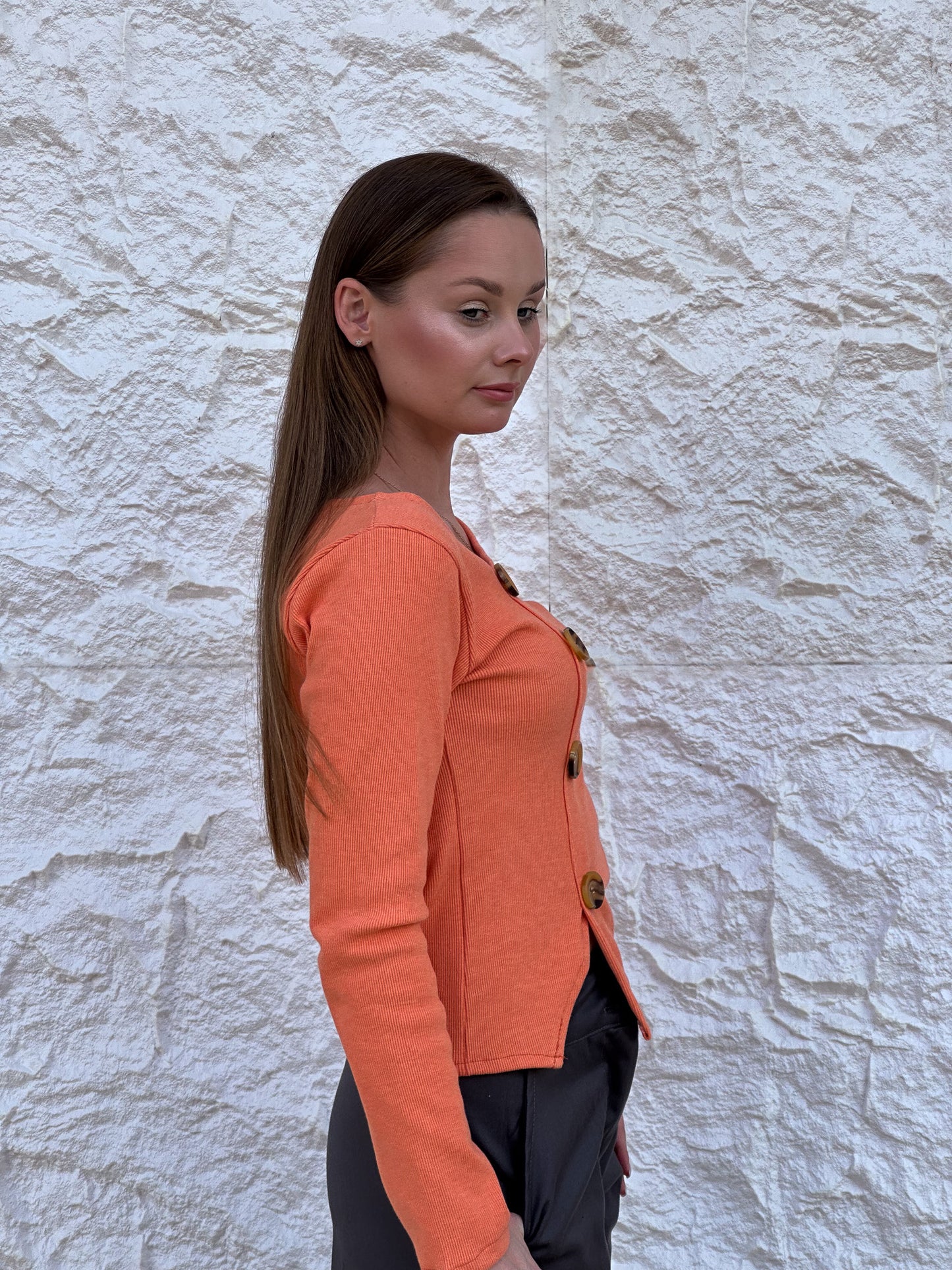 Later top in orange