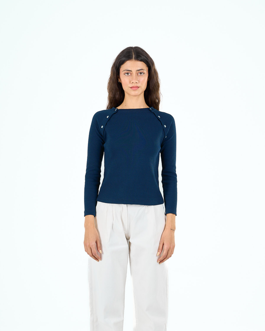 Everyday tee 2.0 in navy