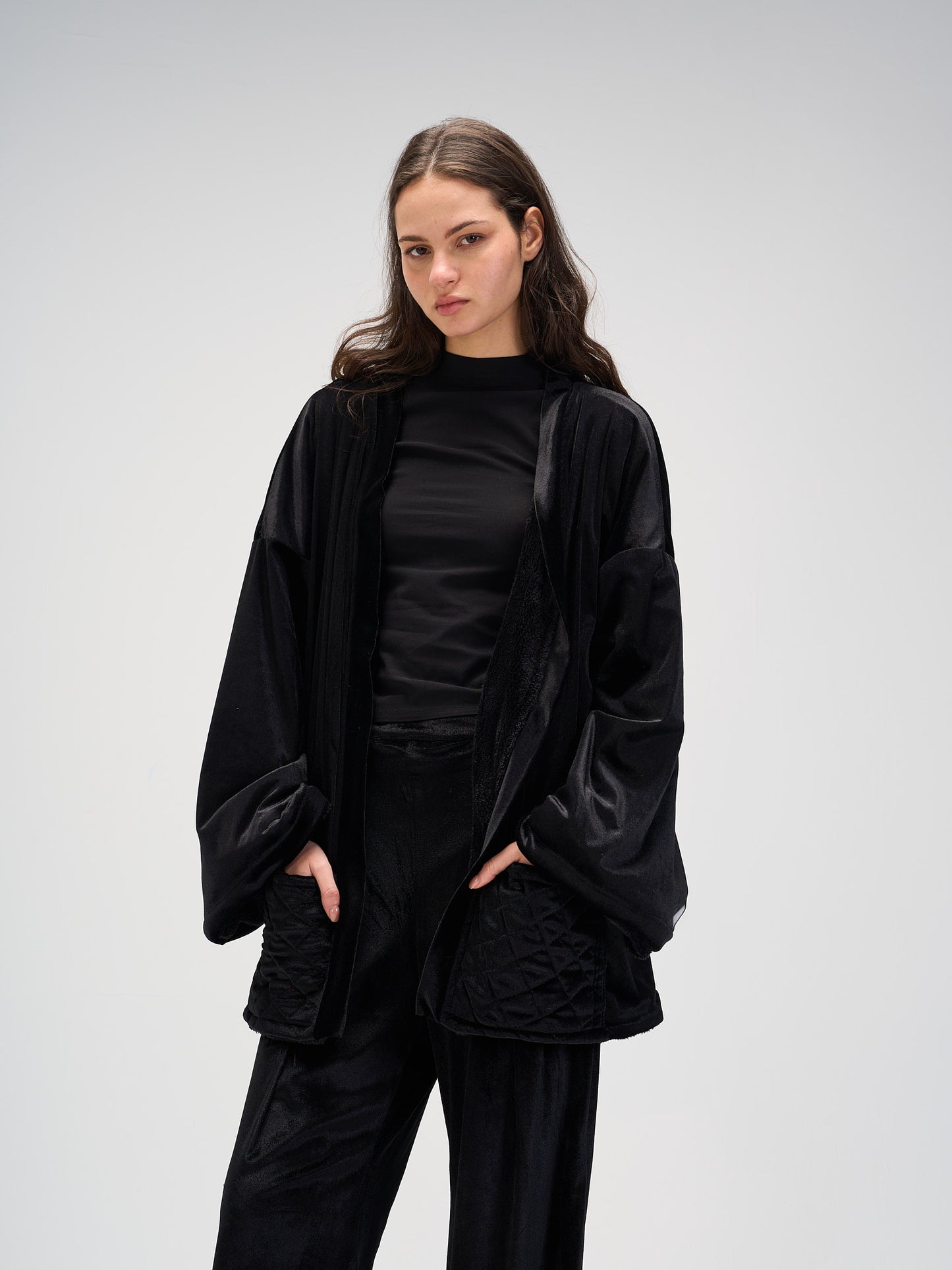 Main kimono in black