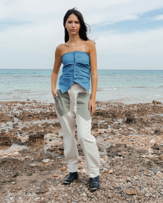 Patch pants