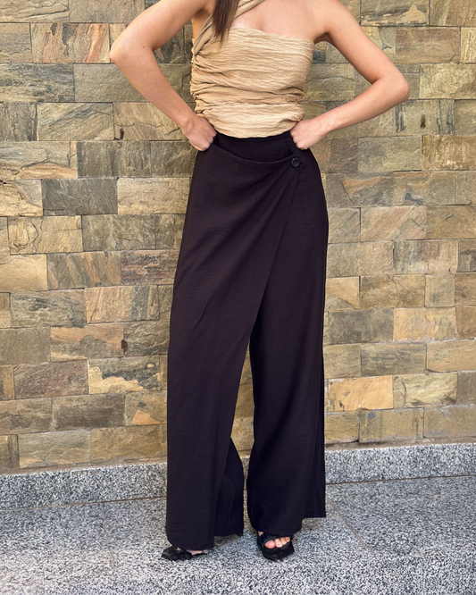 Double pants in black