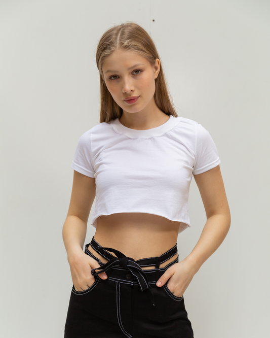 The white top