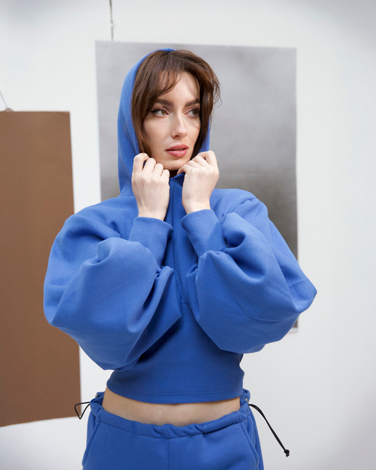 Power sweatshirt in blue