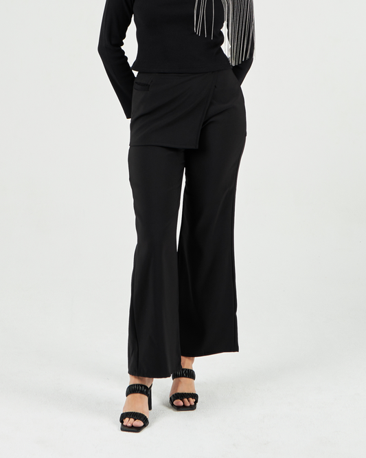 Silence pants in black