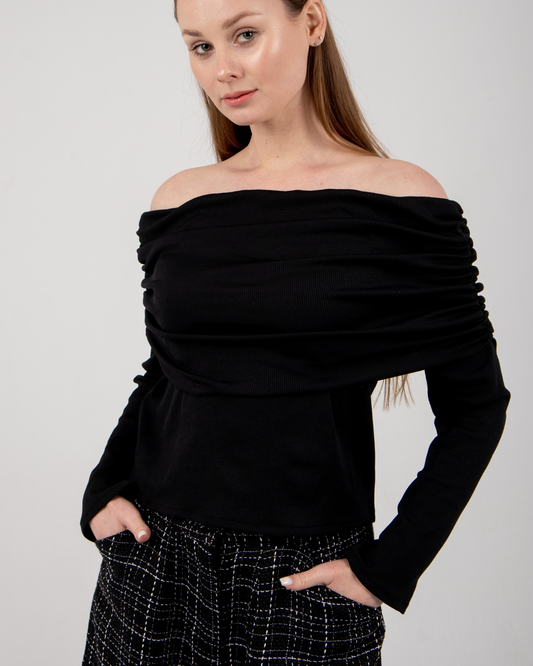 Be mine top in black