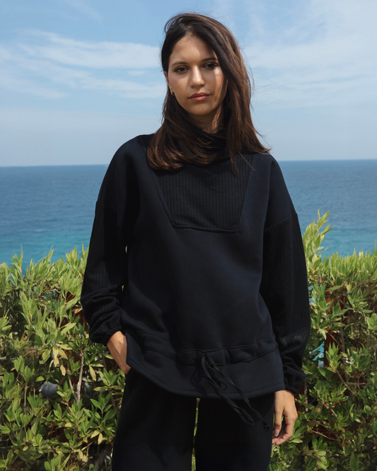 Ray sweatshirt in black