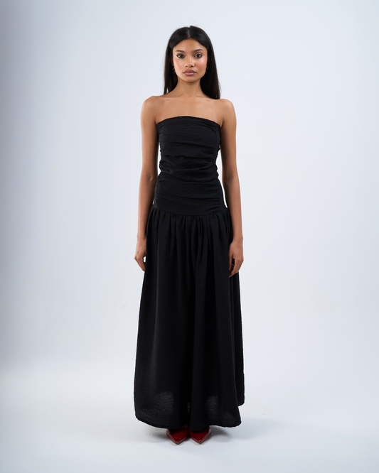 Flatter dress 2.0 in black