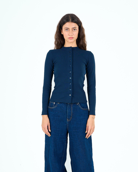 Everyday long sleeves tee in navy