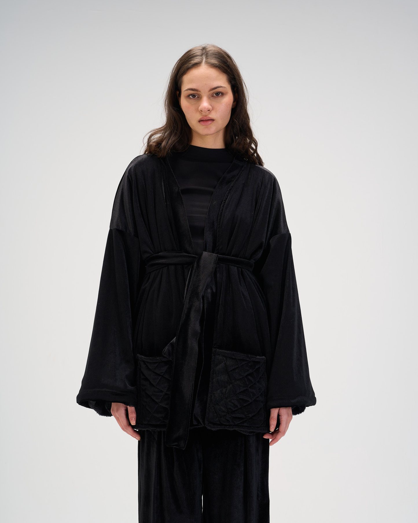 Main kimono in black