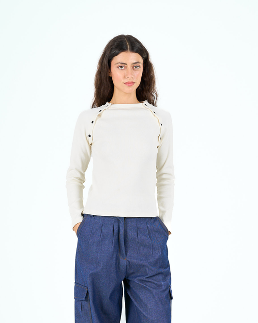 Everyday tee 2.0 in white