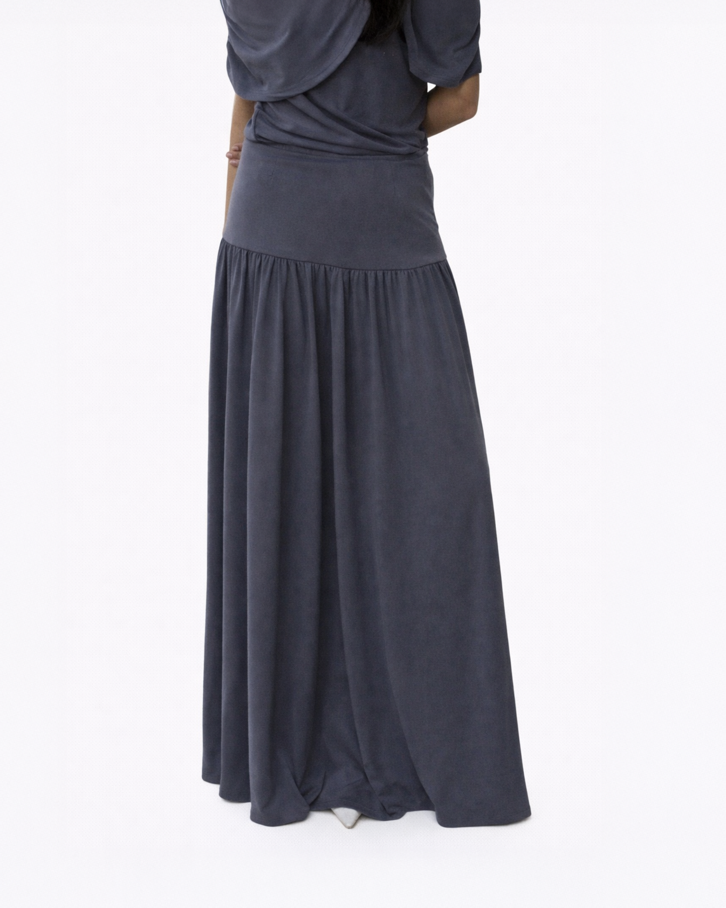 Wave skirt in grey