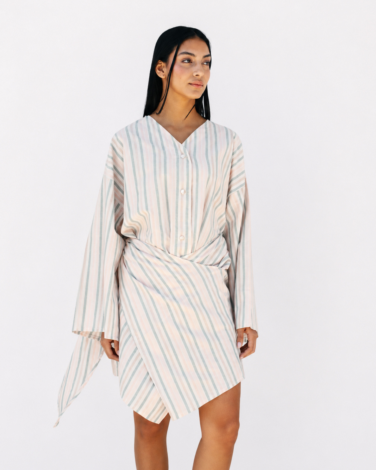 Summer wrap up shirt