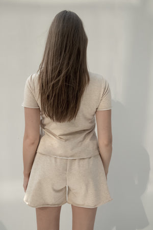 Carry top in beige