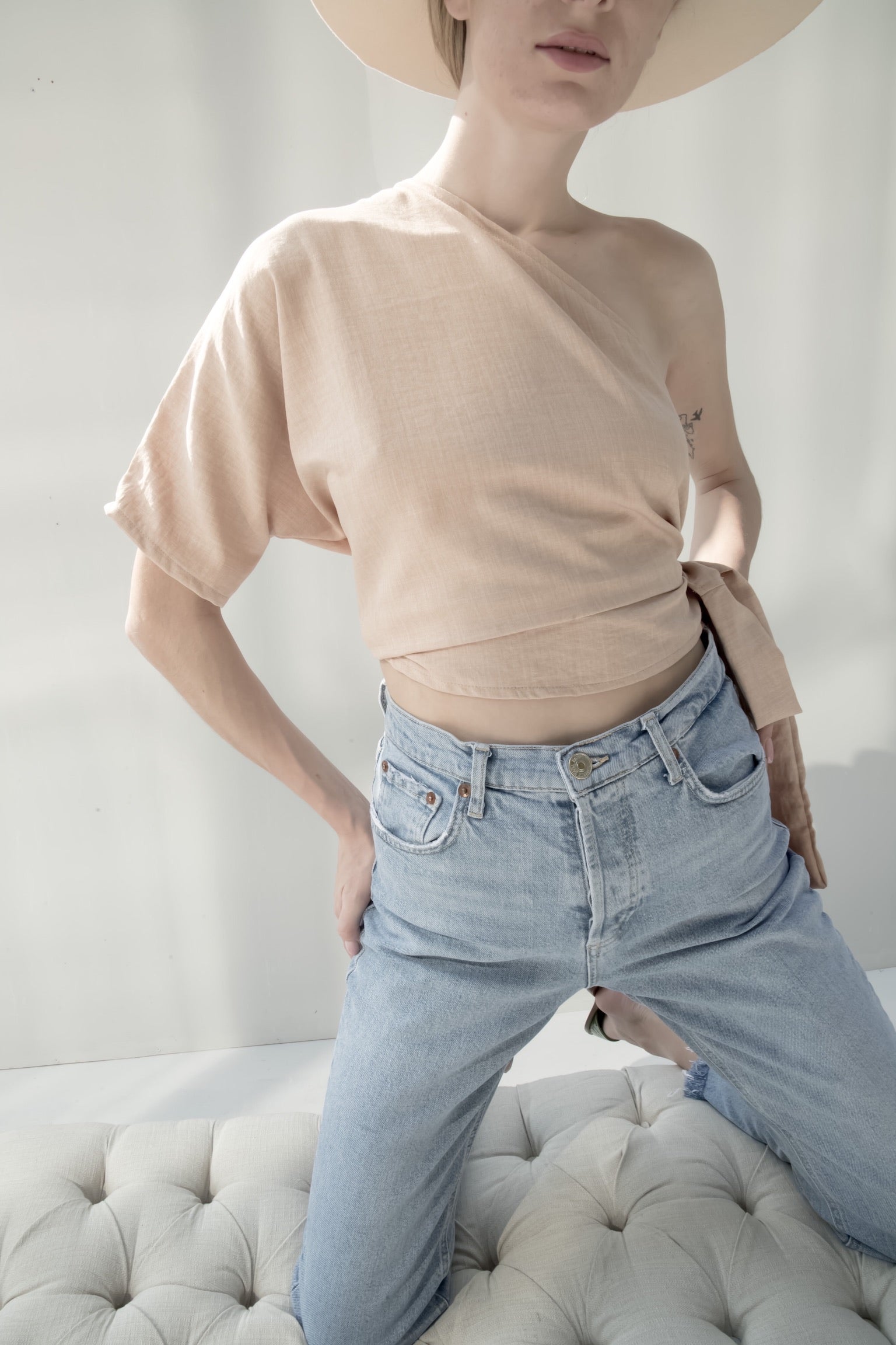 Get him top in beige