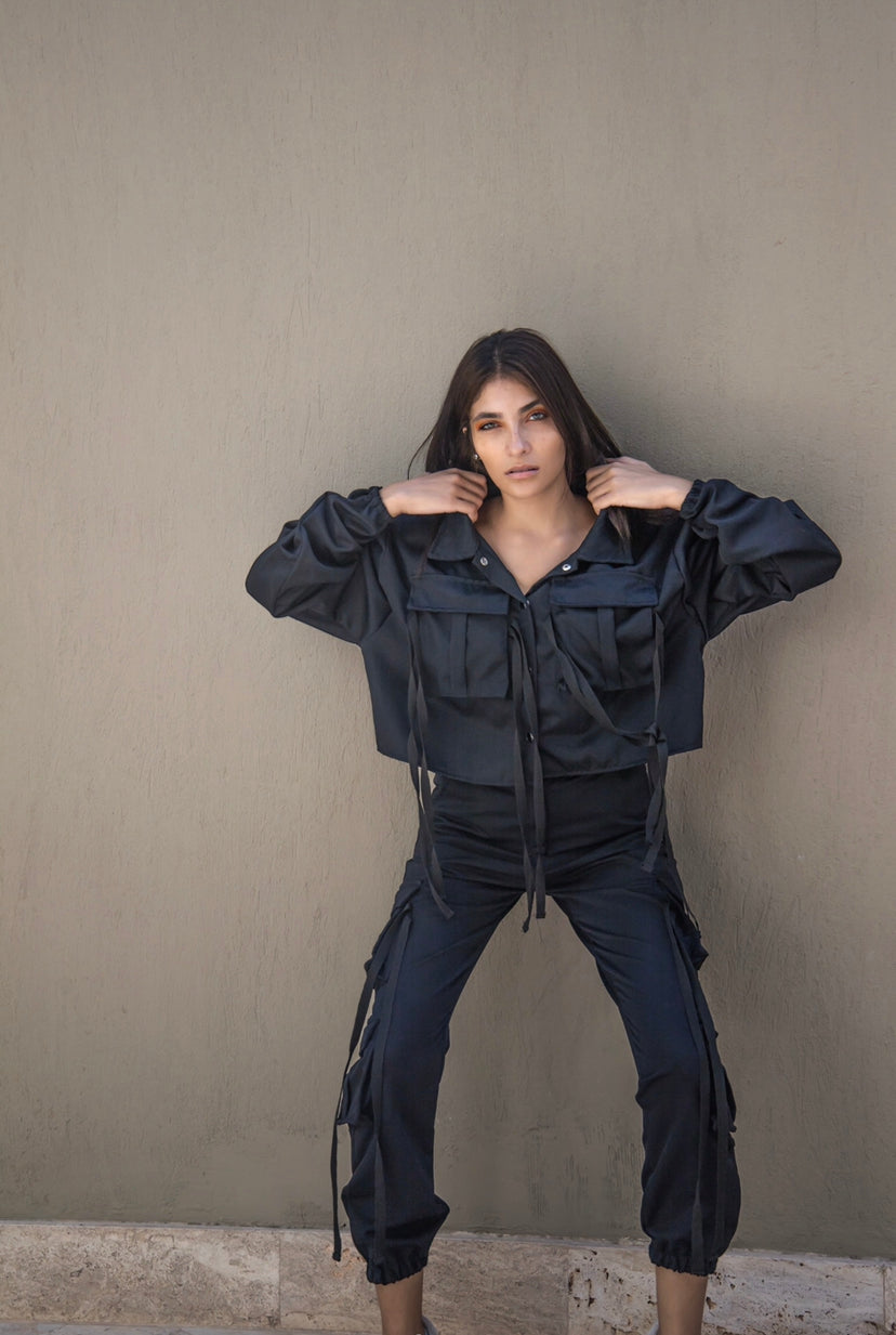 King jacket in black