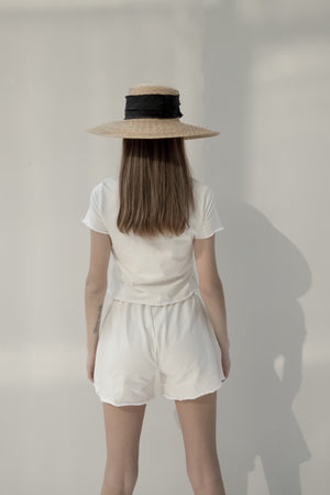 Carry shorts in white