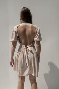 Amanda dress in beige