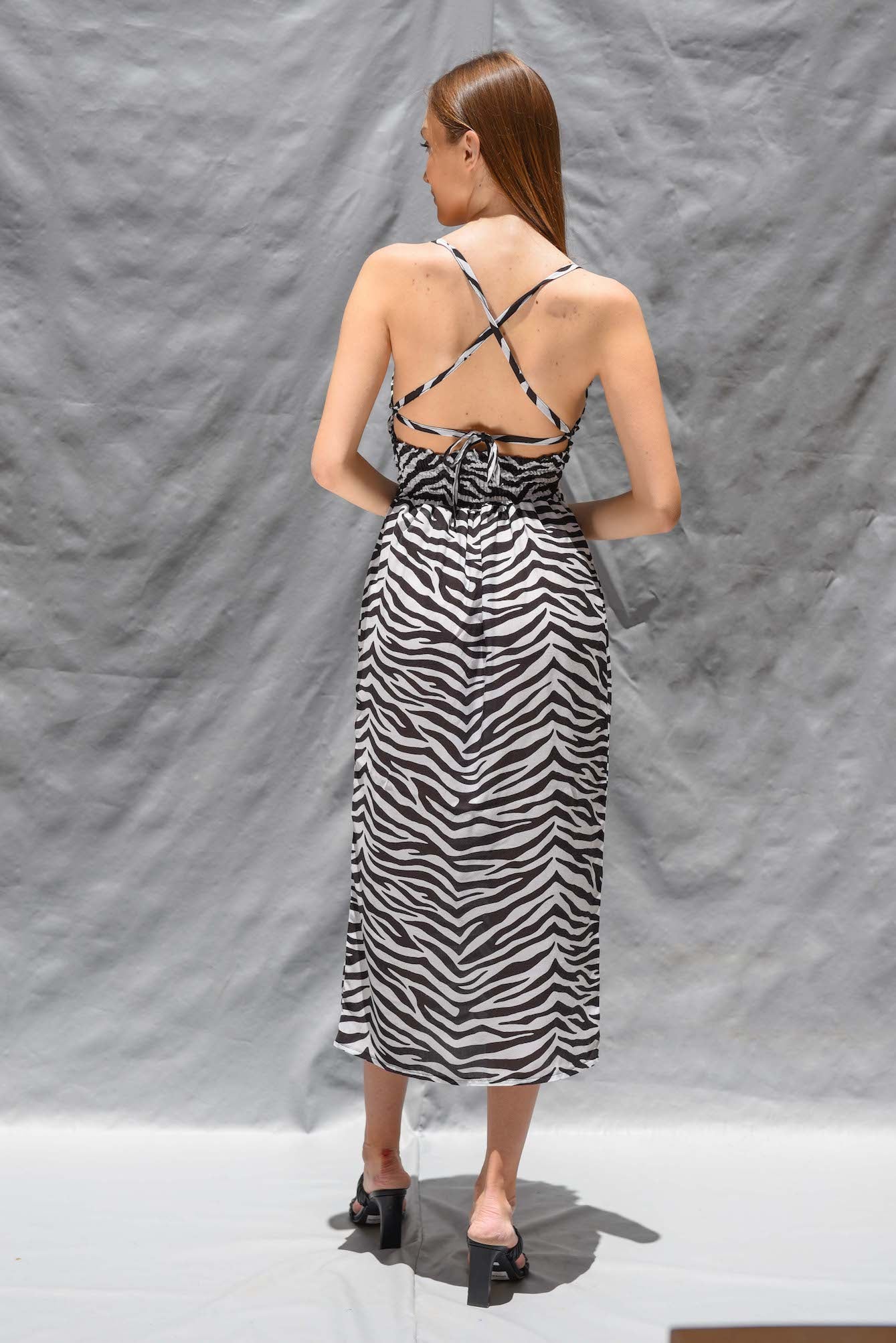 Hey you dress in Zebra print