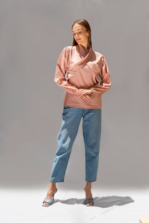 Get ready top in pink