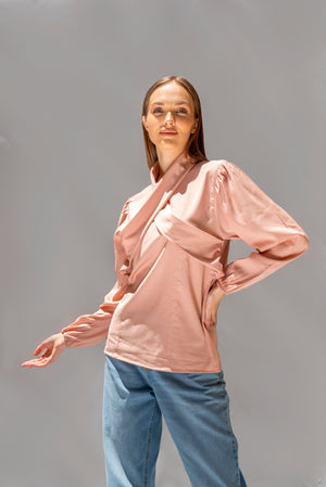 Get ready top in pink