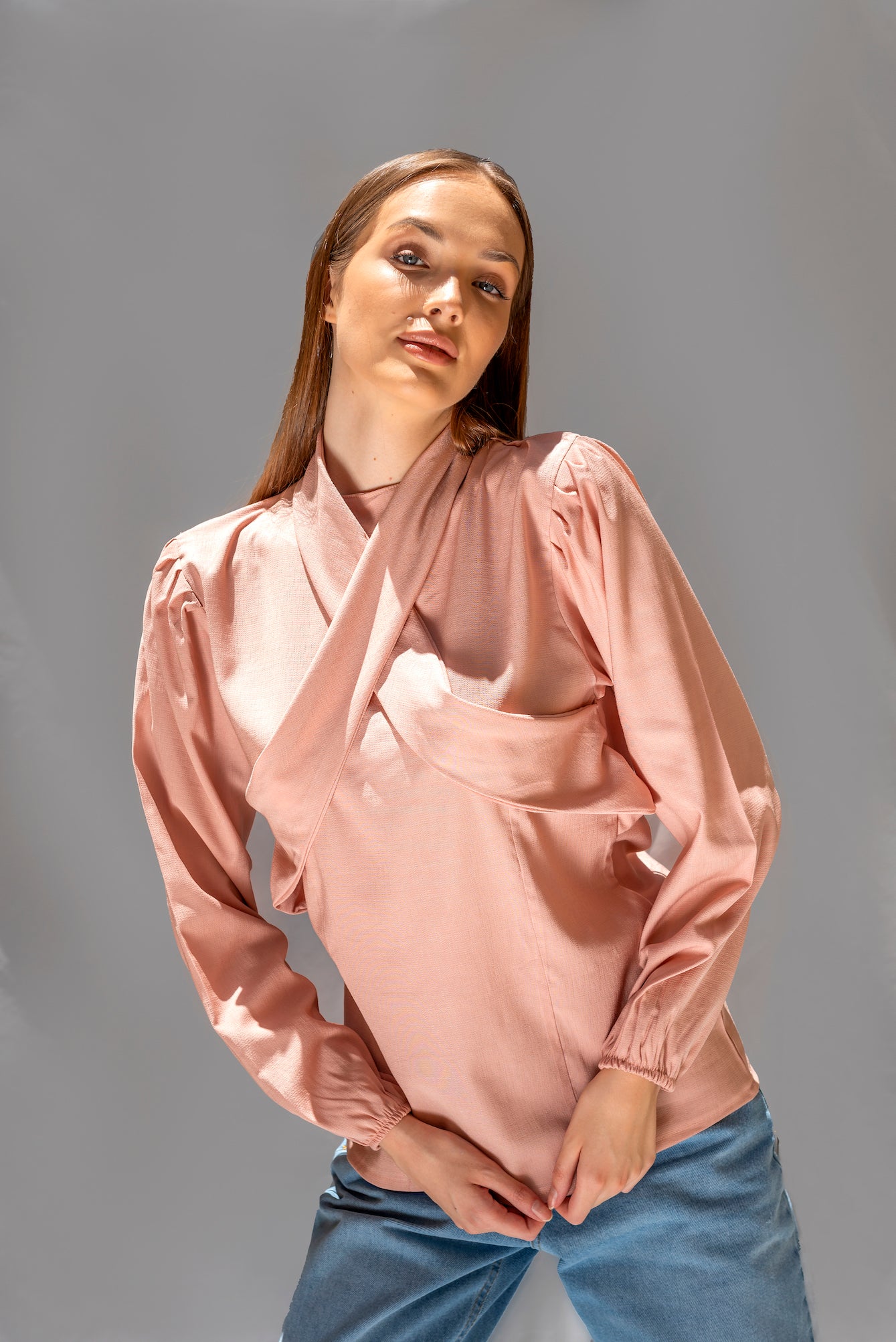 Get ready top in pink