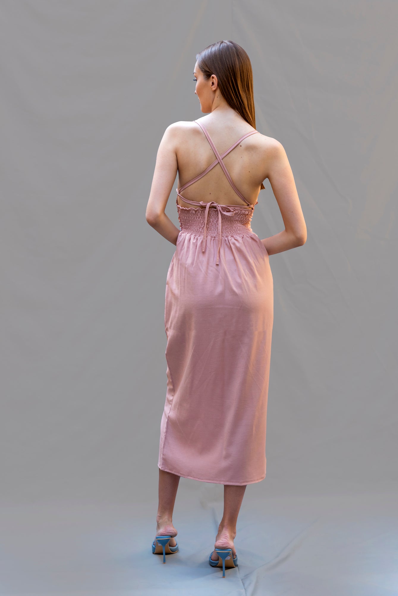 Hey you dress in pink