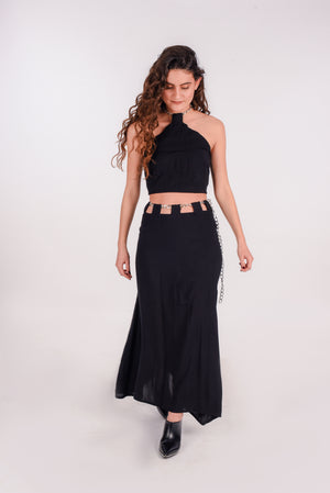 Metal beach skirt