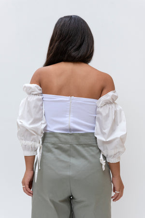 Stella top in white