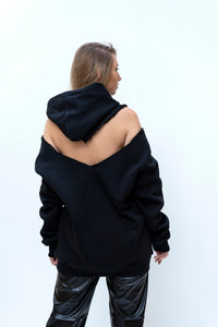 Peek-a-boo sweatshirt