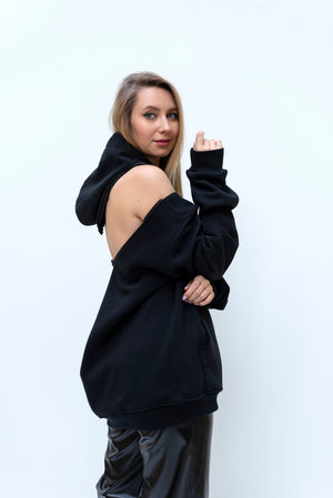Peek-a-boo sweatshirt