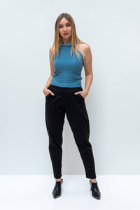 The blue top