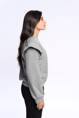Fly sweatshirt in grey