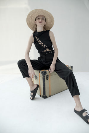 Exclude top in black