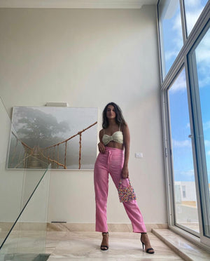 Pink pants