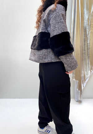 Lux jacket in black