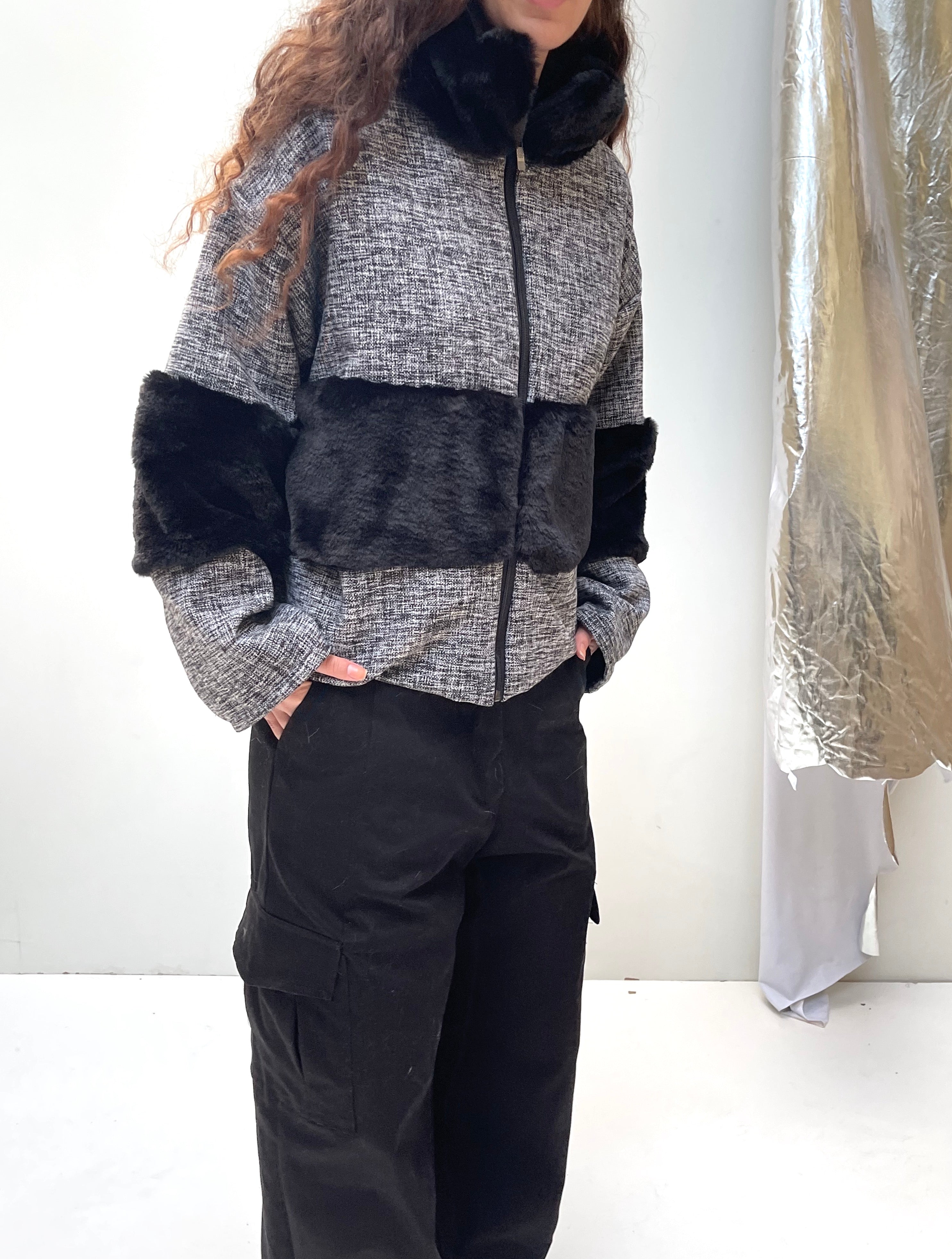 Lux jacket in black