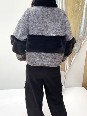 Lux jacket in black