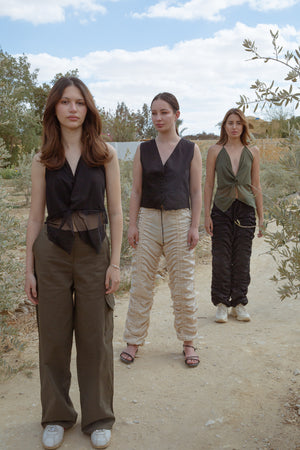 Future pants in olive
