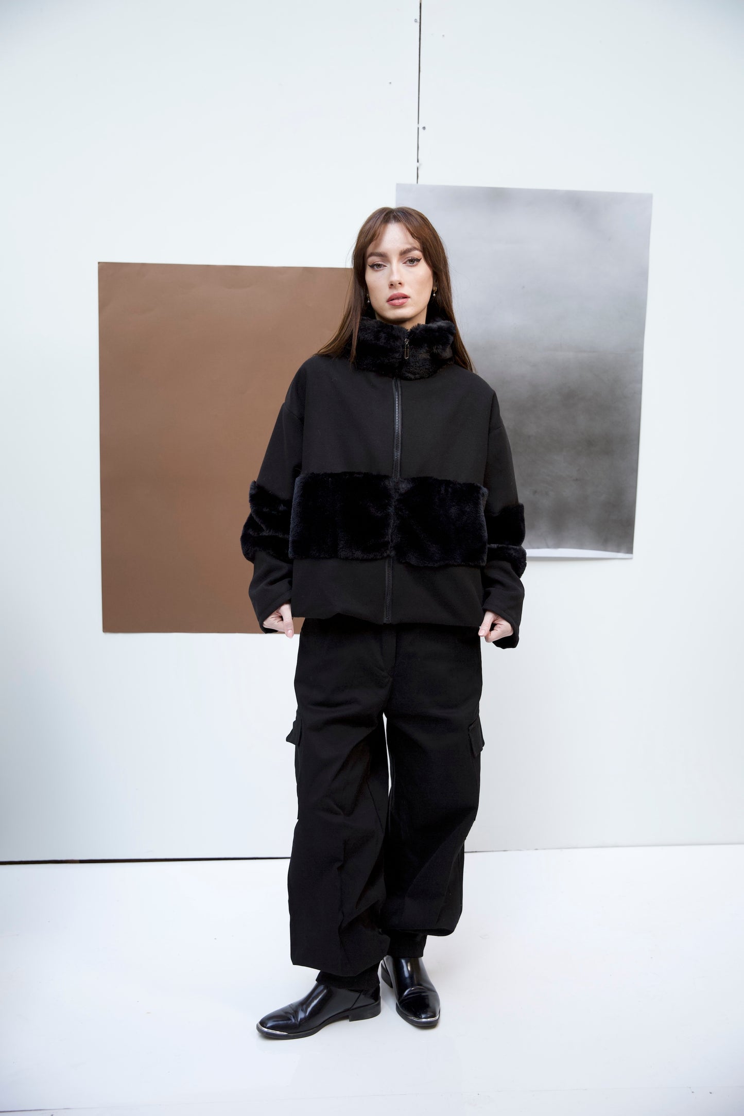 Lux jacket in black