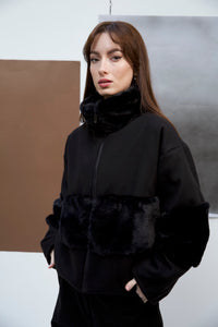 Lux jacket in black