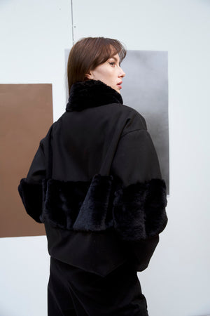 Lux jacket in black