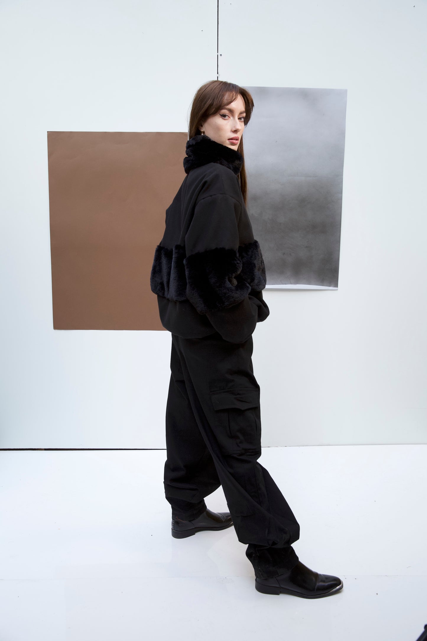 Lux jacket in black